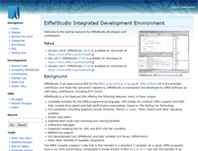Tablet Screenshot of dev.eiffel.com