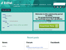 Tablet Screenshot of eiffel.org