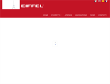 Tablet Screenshot of eiffel.it