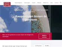 Tablet Screenshot of eiffel.nl